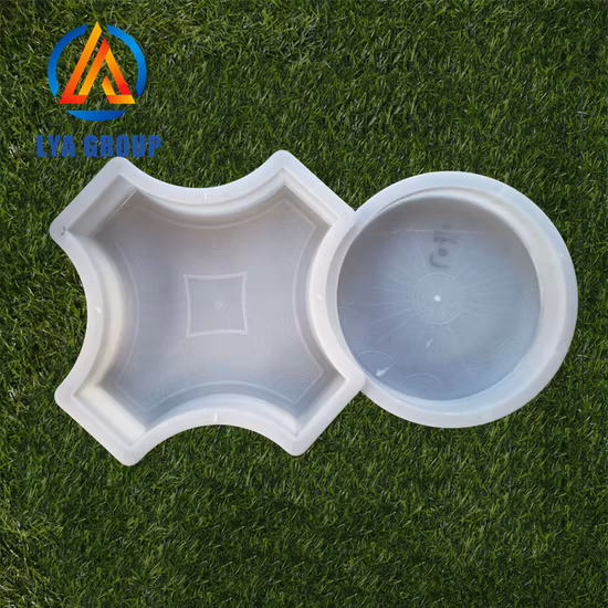 Paver Plastic Pavement Rubber Block Make Precast Concrete Paving Slab Mould Pave Stone Mold for Tile Production