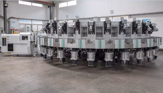 30 Station Multifunction PU Direct Injection Machine Safety Shoe Machine