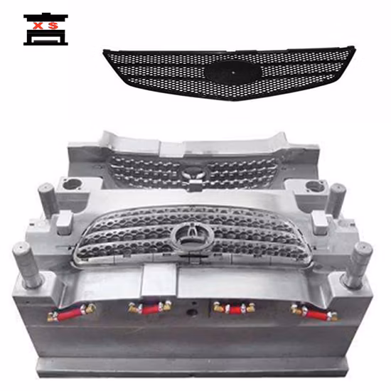Car Accessories Auto Parts Grille Mould Plastic Injection Automotive Grille Mould